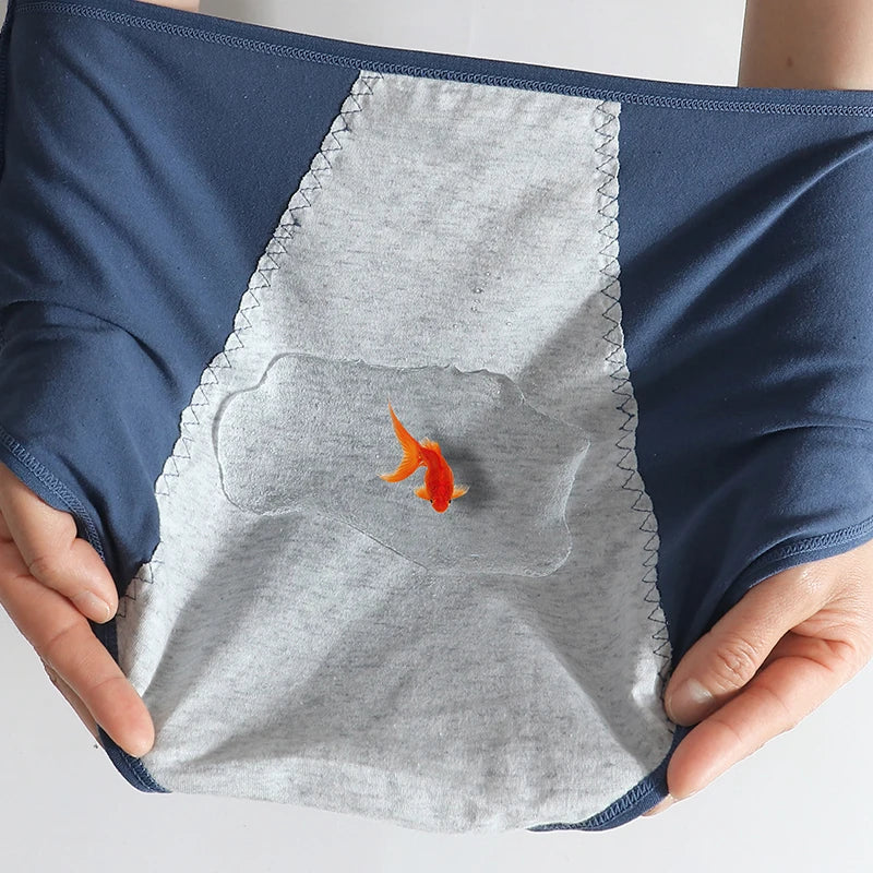 Taille haute culotte menstruelle