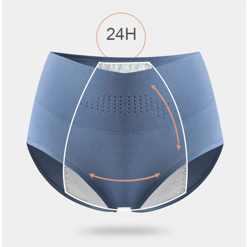 Taille haute culotte menstruelle